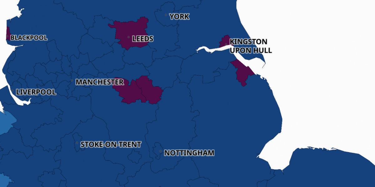 North Lincolnshire Covid statistics