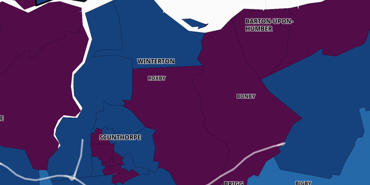 North Lincolnshire Covid Map