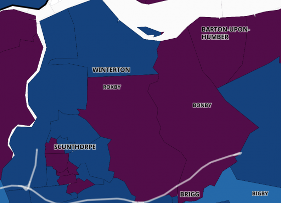 North Lincolnshire Covid Map