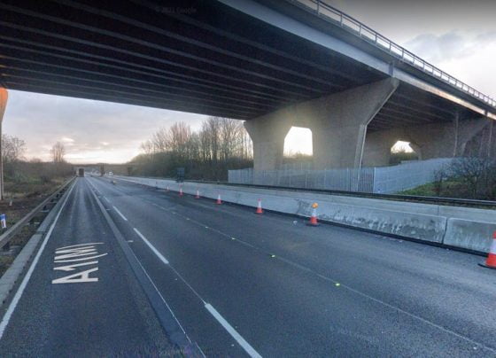 Serious crash on A1(M)