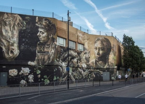 Doncaster street art mural