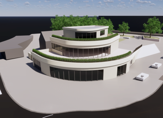 Visual of former Waves nightclub site