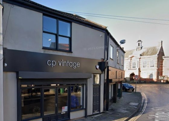 CP Vintage store in Cleethorpes