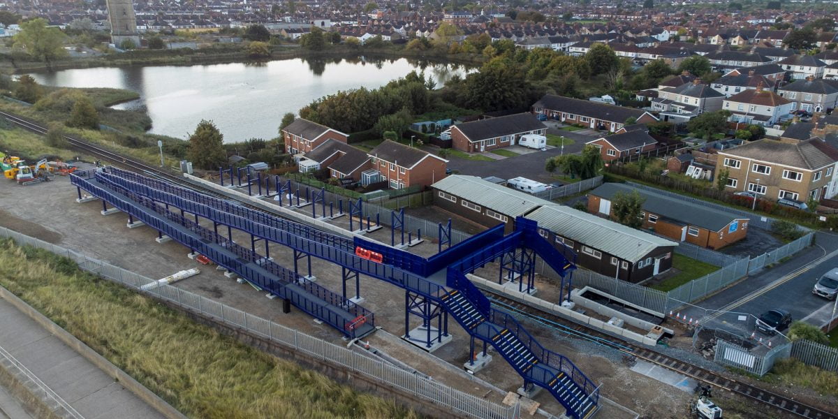 Suggitt's Lane footbridge
