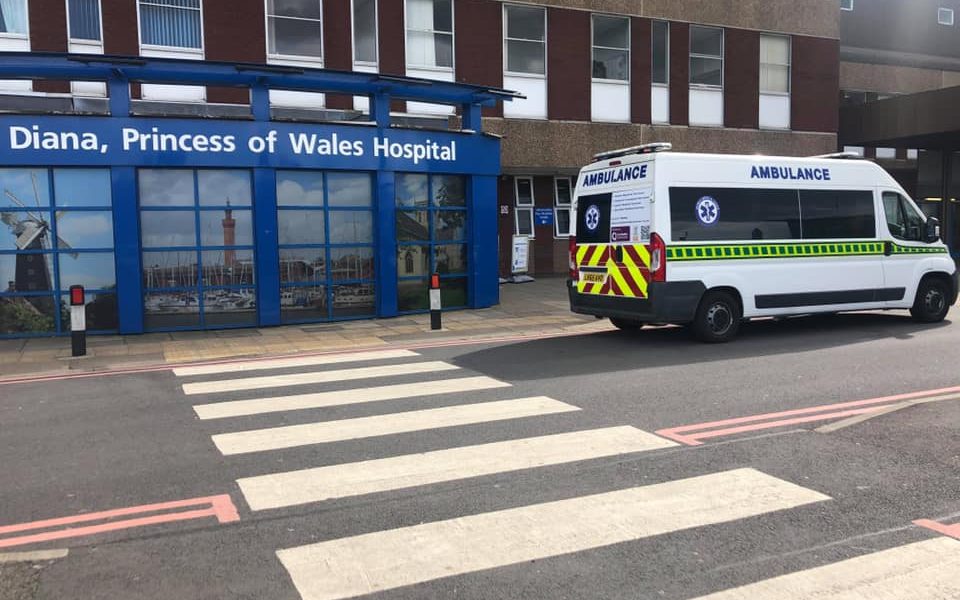 Ambulance service in Grimsby
