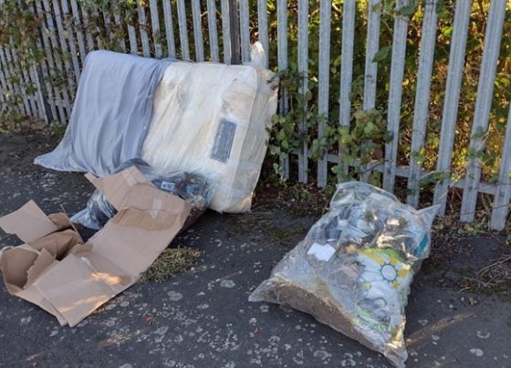 Fly-tipping in Grimsby