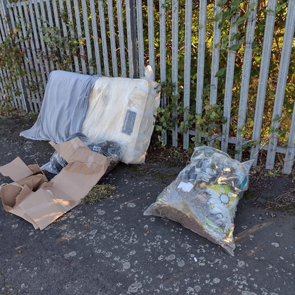 Fly-tipping in Grimsby