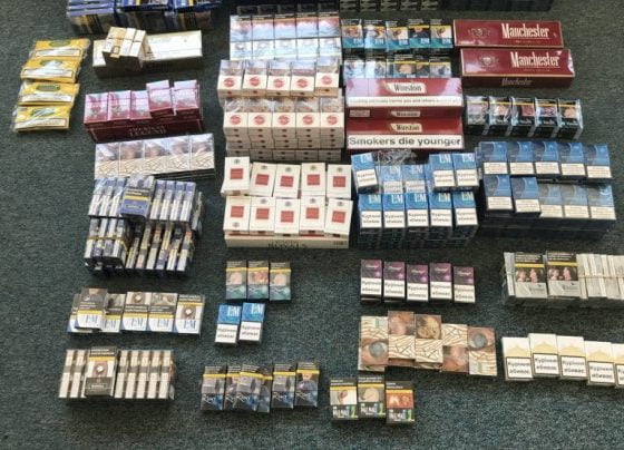 Illegal cigarettes in North East Lincolnshire