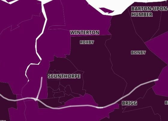 North Lincolnshire Covid cases
