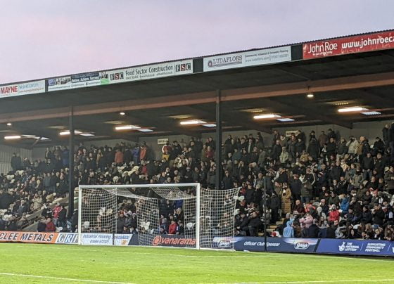 David Longe-King has temporarily left Blundell Park