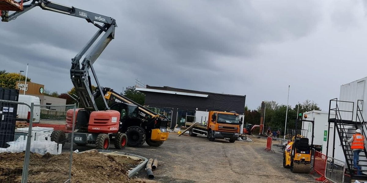 Louth McDonald's construction shaping up Gi Media